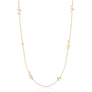 BE GLOW Station necklace