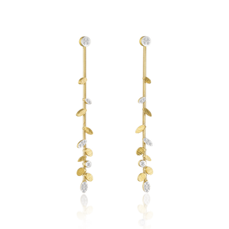 BE linear earrings #M