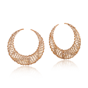 Tribe hoop earrings #L