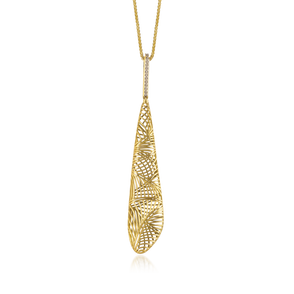 Tribe pendant with chain