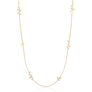BE GLOW Station necklace